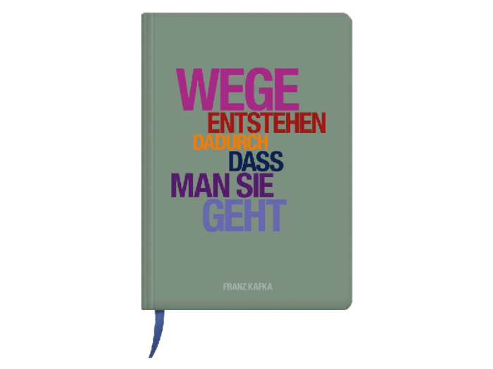 Notizbuch DIN A5: Wege