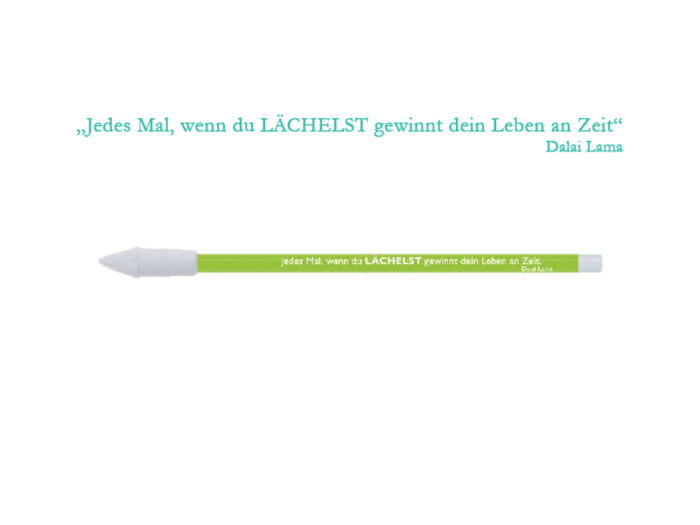 Bleistift: Lächelst