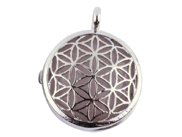 Metallanhänger mit Stein