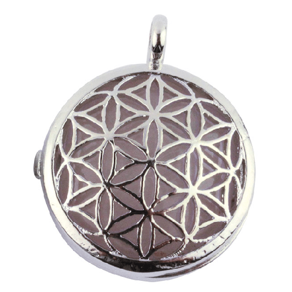 Metallanhänger mit Stein