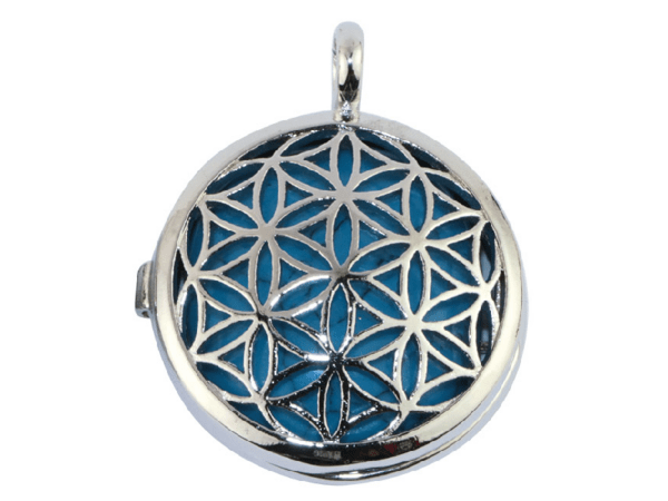 Metallanhänger mit Stein