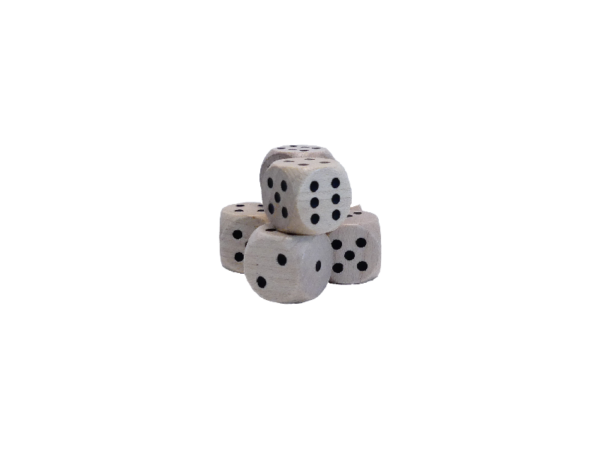 Holzwürfel - 6 Stück