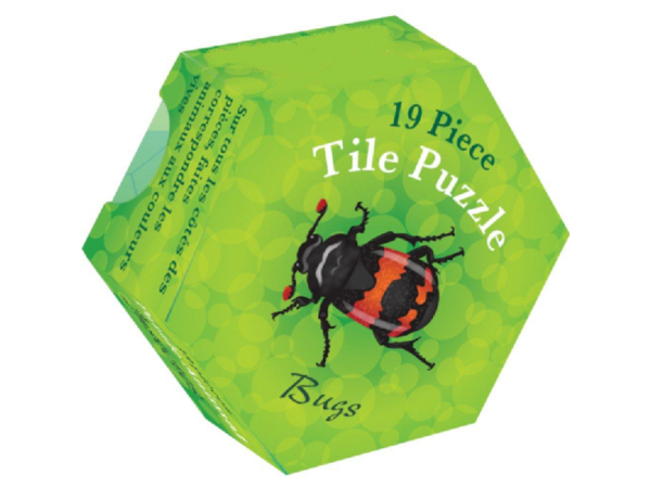 19 teiliges Puzzle: Käfer