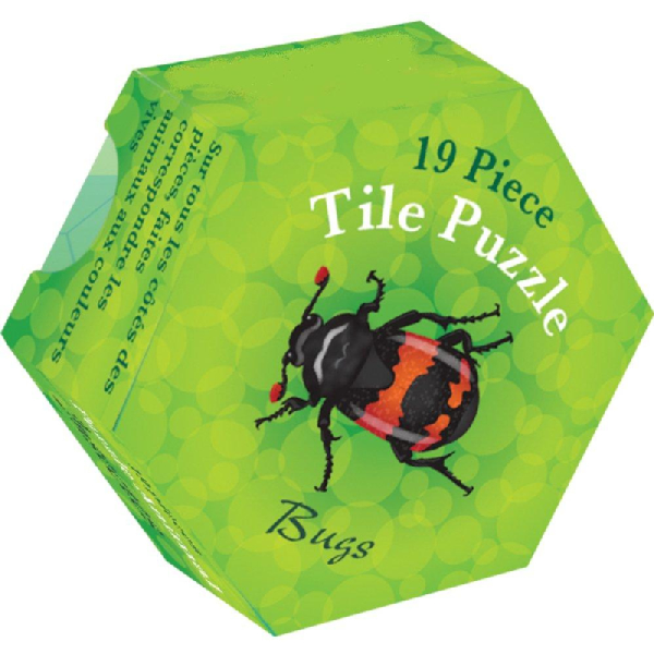 19 teiliges Puzzle: Käfer