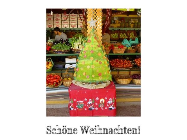Schöne Weihnachten: getrocknete Früchte