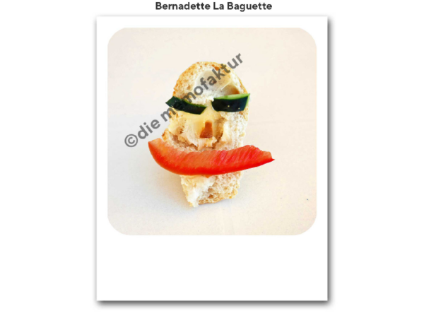 Karte: Bernadette La Baguette