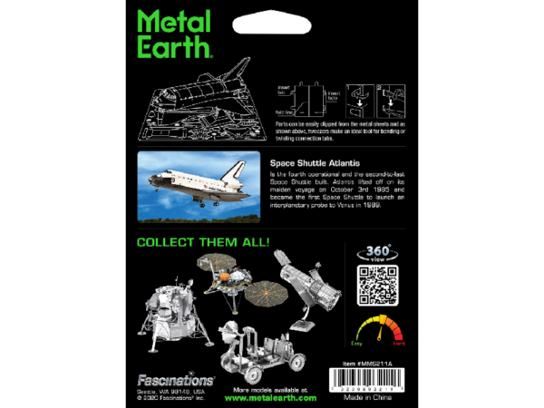 Space Shuttle Atlantis, farbig