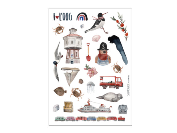 Langeoog-Sticker