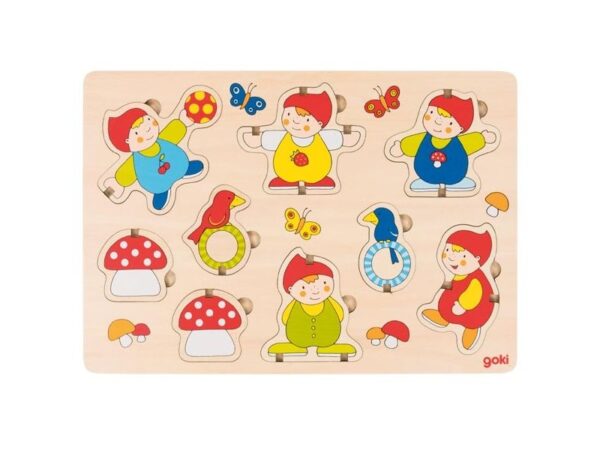 Aufstellpuzzle Zwerge