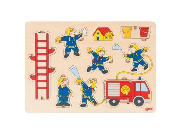 Aufstellpuzzle Feuerwehr