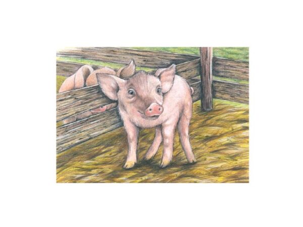 Würfelpuzzle: Bauernhoftiere