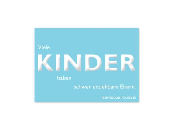 Postkarte: Kinder