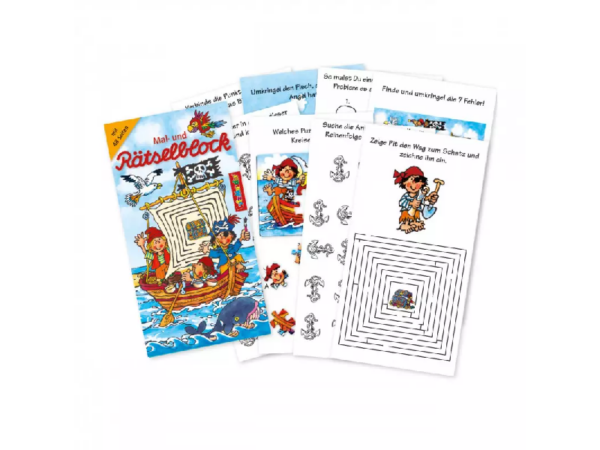 Beschäftigungs-/Rateblock Piraten