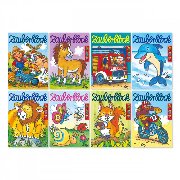 4026477185770 Zauberblock klein: verschiedene Motive