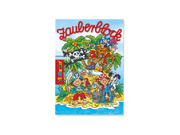 4026477185794 Zauberblock groß - Feuerwehr, Pferde, Zoo und Piraten