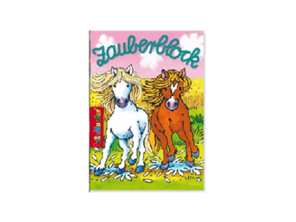 Zauberblock groß - Meerjungfrauen, Ponys, Prinzessin und Waldtiere