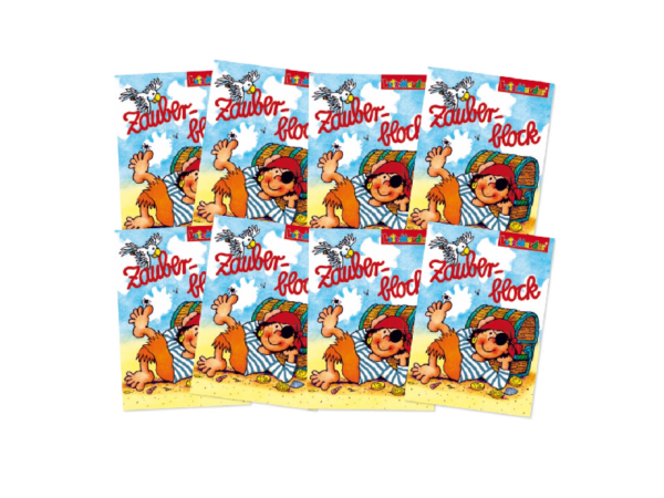 Zauberblock klein: Pirat