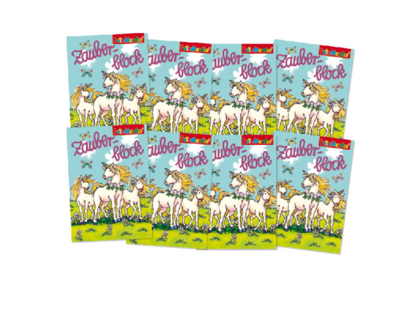 Zauberblock klein: Einhorn