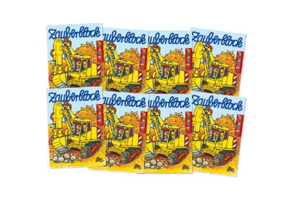 Zauberblock klein: Bagger