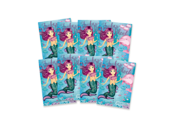 Zauberblock klein: Meerjungfrau