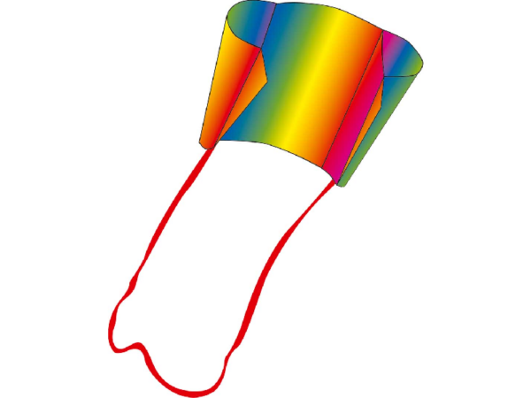 Regenbogen Drache klein