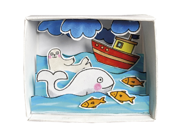 4031172111160 Streicholzschachtel-Bastelset: Meer