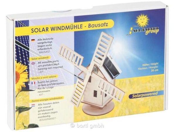 Solar-Windmühle