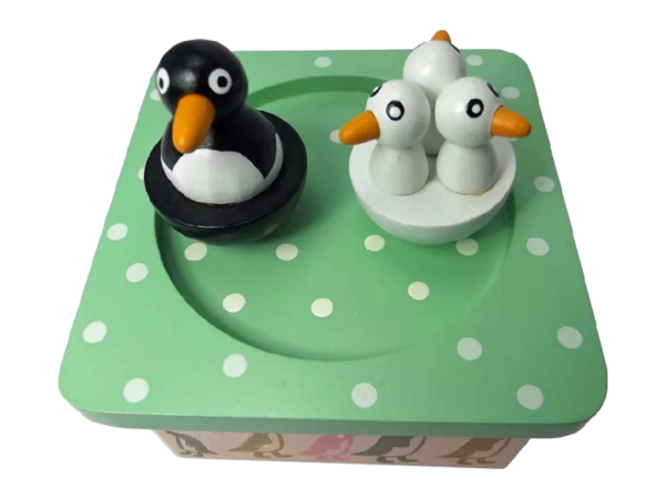 Spieluhr Tanzende Pinguine