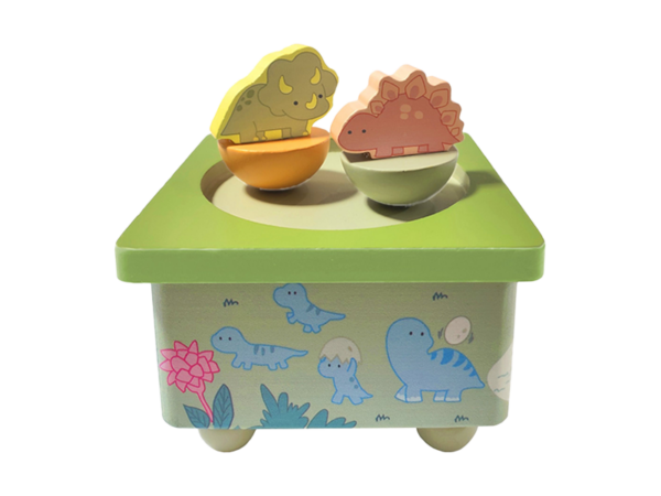 Spieluhr Tanzende Dinosaurier