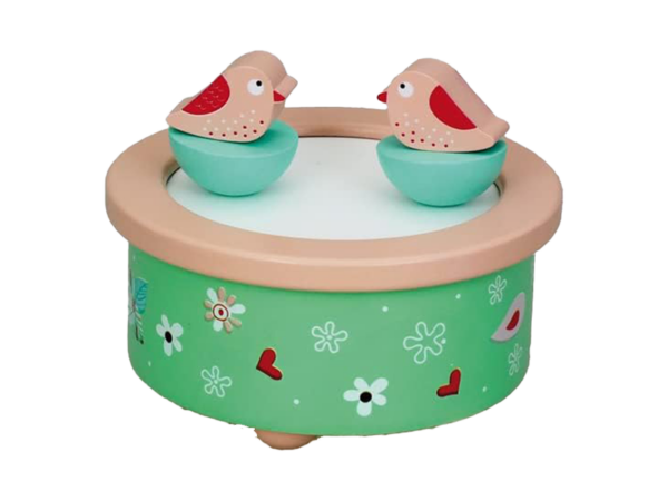 Spieluhr Tanzende Vögel