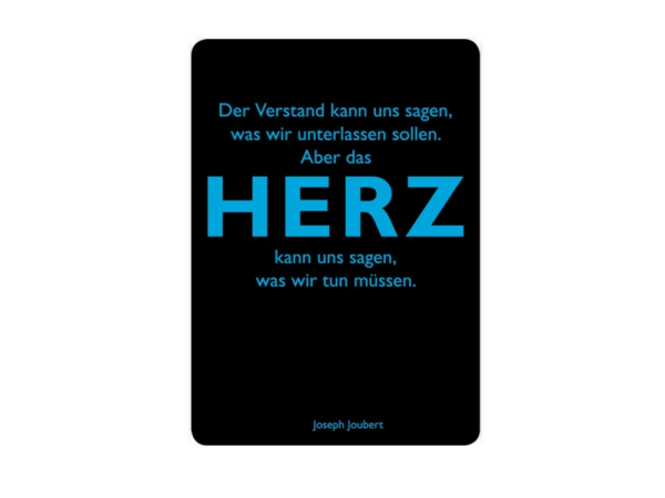 Postkarte: Herz