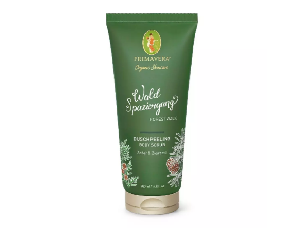 Waldspaziergang: Duschpeeling