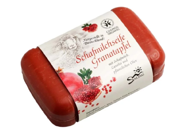 Schafsmilchseife: Granatapfel