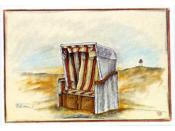 Postkarte: Noch früh