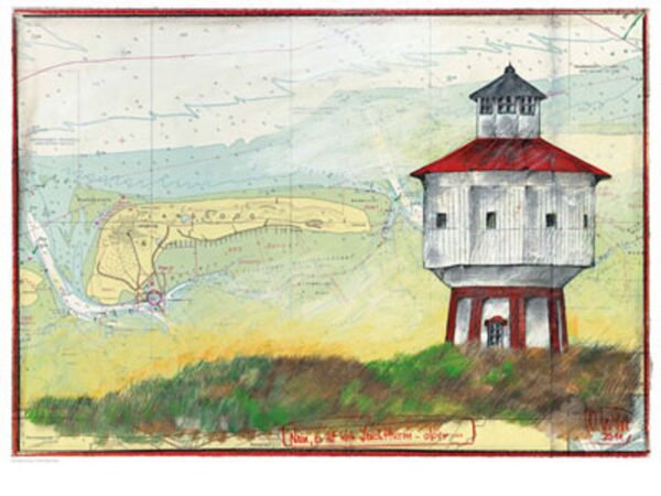 Postkarte: Nein, es ist kein Leuchtturm, aber ......