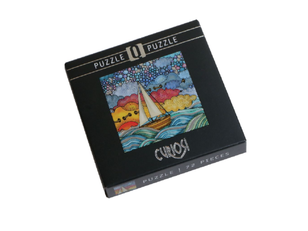 Q-Puzzle: Silber - Segelschiff