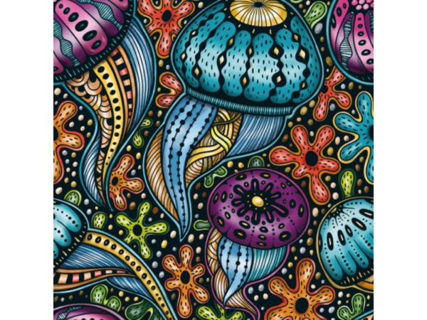 Q-Puzzle: Color Quallen