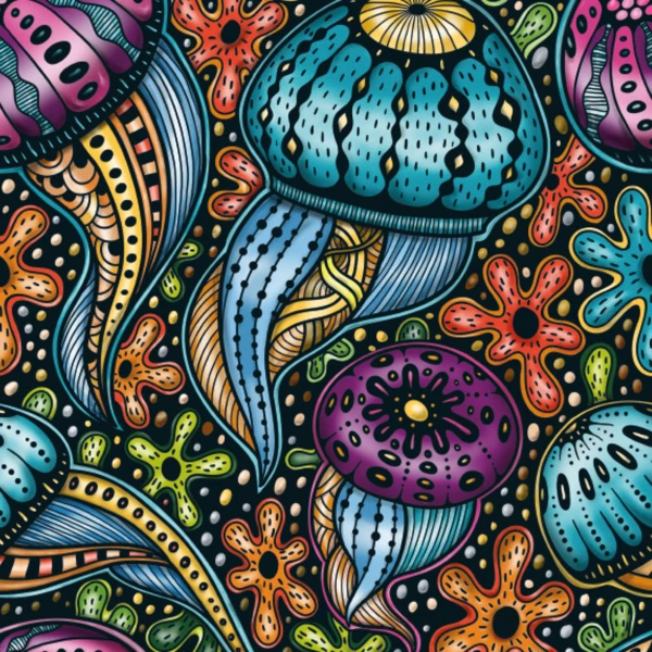 Q-Puzzle: Color Quallen