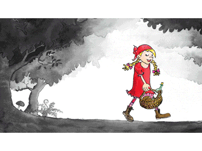 Daumenkino: Rotkäppchen