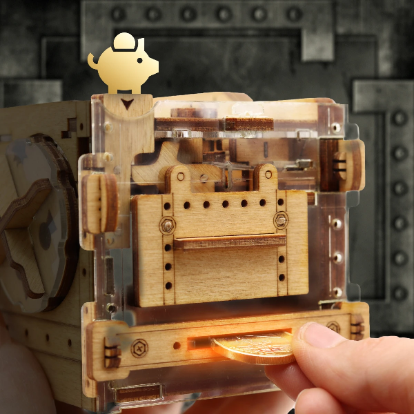 Spardose-Rätsel-Box