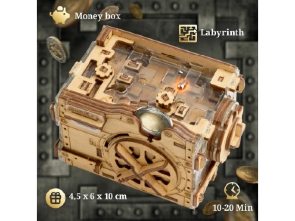 Spardose-Rätsel-Box