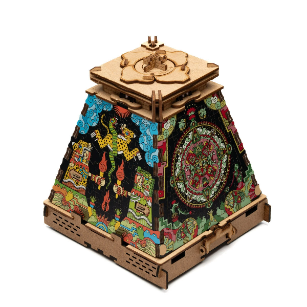 Rätselbox mit Puzzle - Erweiterung Aztekenreich