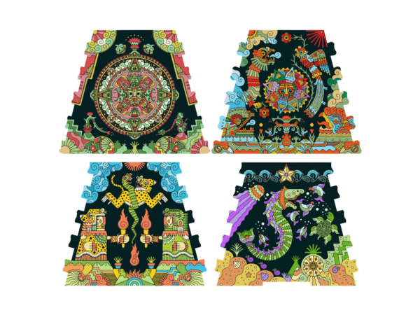 Rätselbox mit Puzzle - Erweiterung Aztekenreich