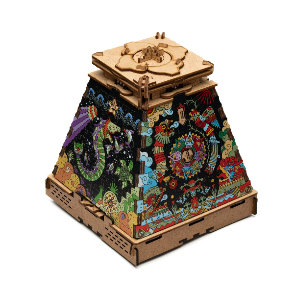 Rätselbox mit Puzzle - Erweiterung Aztekenreich