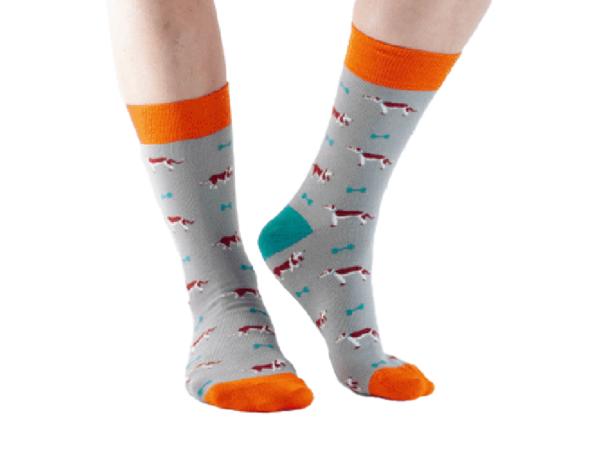 Bambus-Socken: Hunde