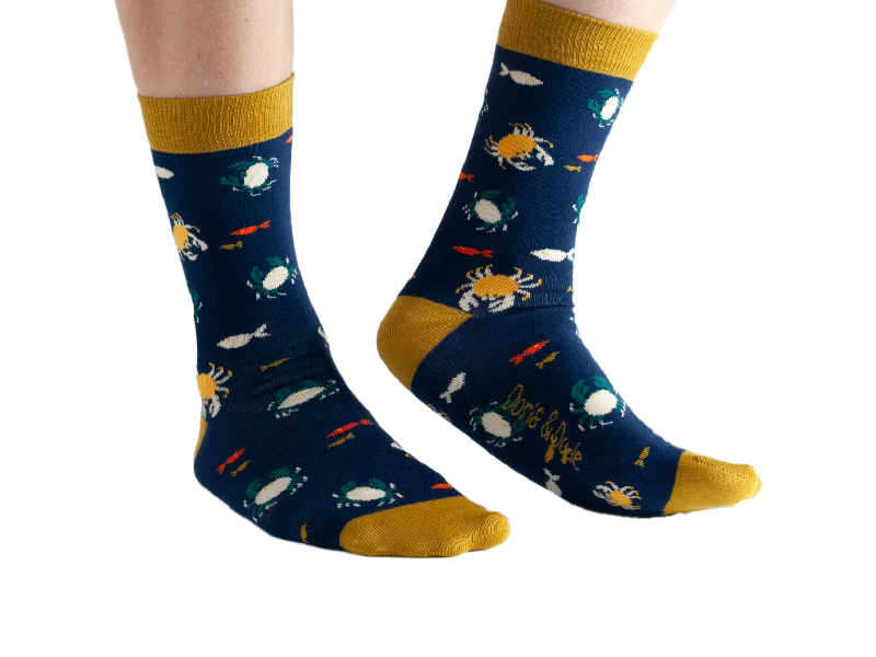 Bambus-Socken: Krebse