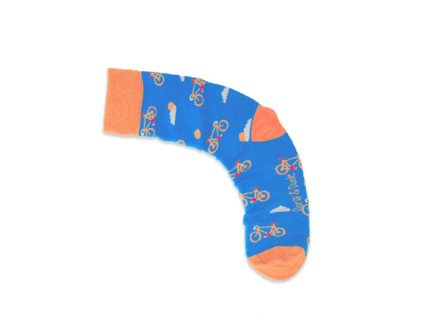 Bambus-Socken: Fahrräder