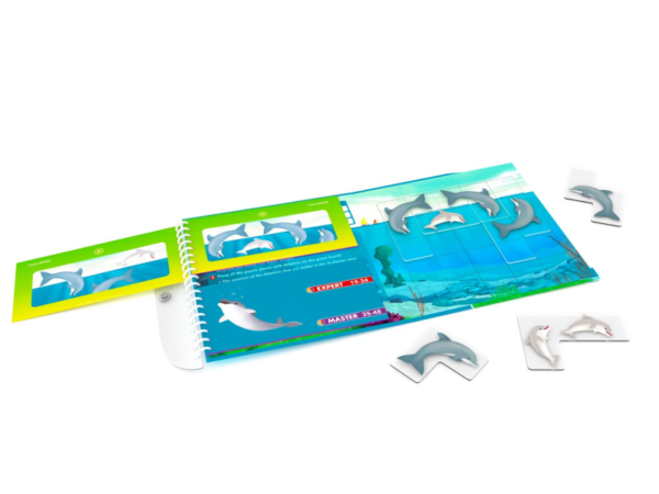 Magnetisches Spiel: Delfine