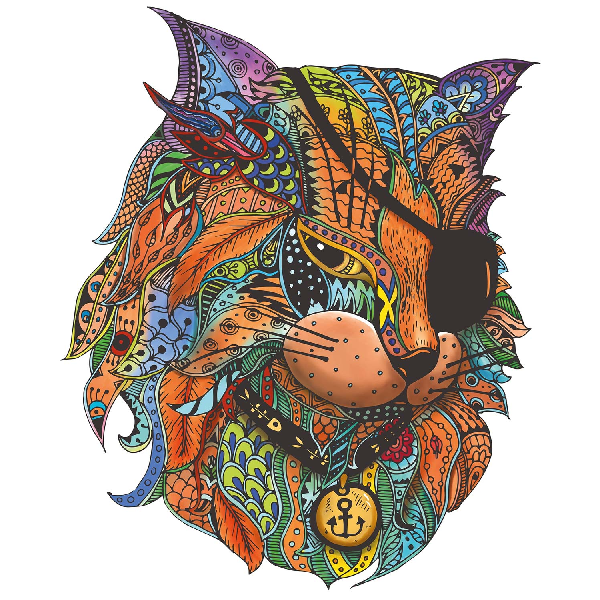 R-Puzzle: Piratenkatze