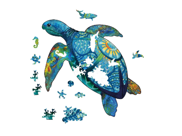 R-Puzzle: Meeresschildkröte